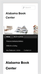 Mobile Screenshot of alabamabookcenter.org