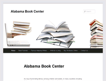 Tablet Screenshot of alabamabookcenter.org